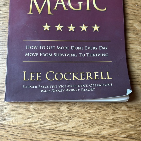2 Disney Creating Magic & Time Management Magic Hardback Books by Lee Cockerell - Picture 16 of 16
